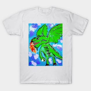 Fire Breathing Dragon T-Shirt